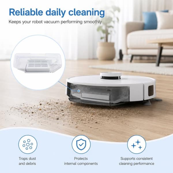 Pölysäiliö Ecovacs Deebot T30:lle / T30 Pro:lle / T30 Max:lle /