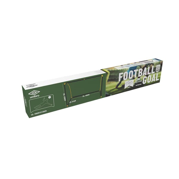 Vikbart fotbollsmål 180x91x120cm