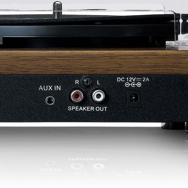 Lenco LS-100 levysoitin Bluetoothilla ja kahdella ulkoisella ka