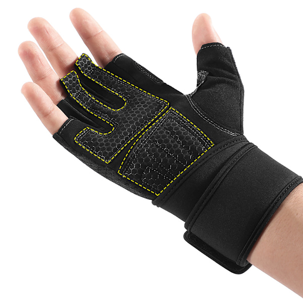 Nylon- ja silikonihanskat - koko XL, kämmenen pituus 11,5 cm