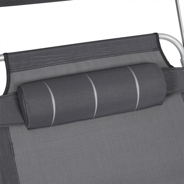 Solseng 200 x 71 x 38 cm / sammenklappelig model med solskærm /