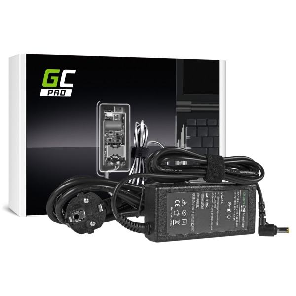 Green Cell laddare / AC Adapter till AC Adapter Acer 65W / 19V