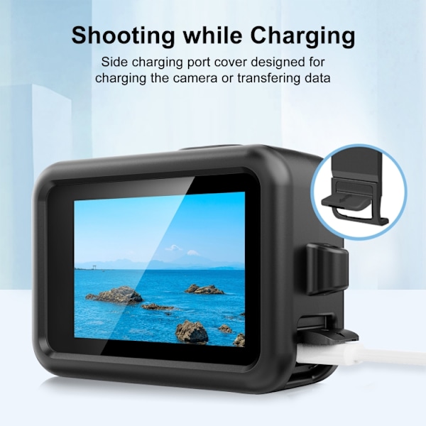 Silikonskydd till GoPro HERO13 Black - Svart
