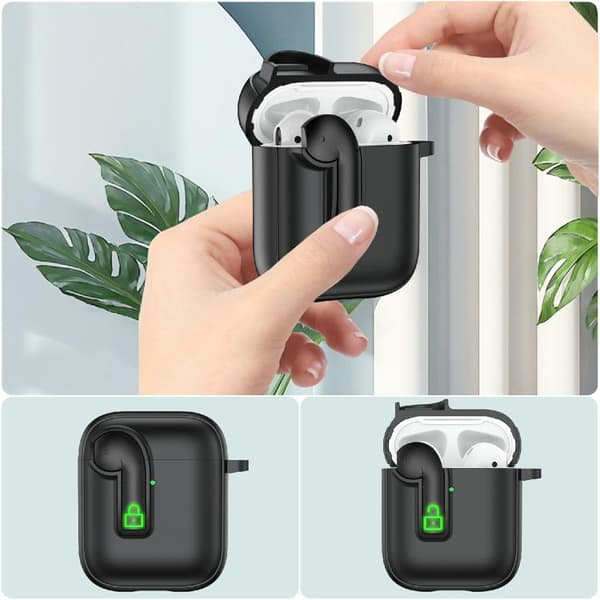 Kotelo AirPods 2:lle - Svart