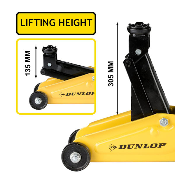 Dunlop Domkraft 2000kg