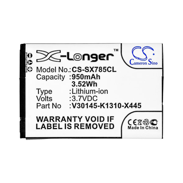 Batteri till Siemens Gigaset SL610H / SL400 / SL78 / SL780 / SL