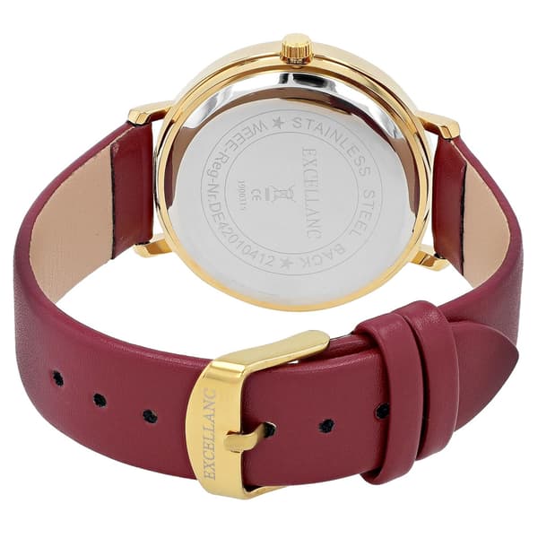 Excellanc Damklocka med konstläderrem / Armbandsklocka / Armban