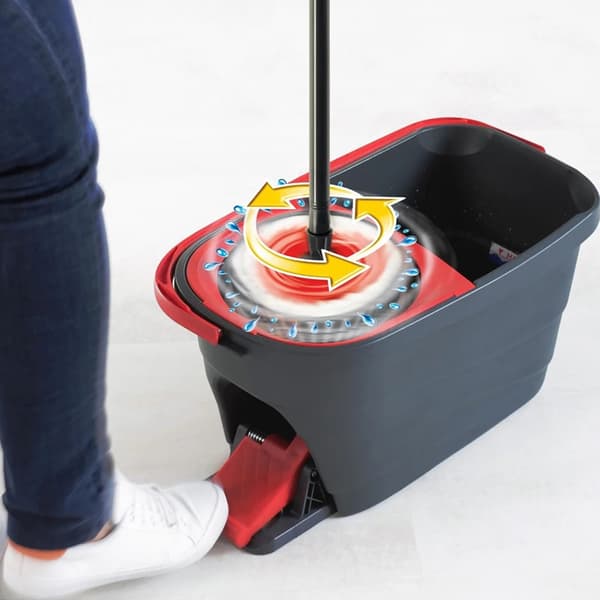 Vileda Turbo Smart Spinnmopp / spinnmopp med hink / mikrofiberm