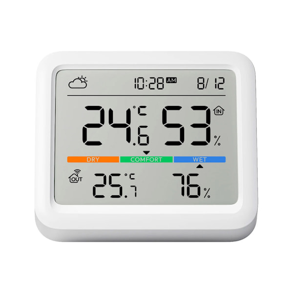 SwitchBot Meter Pro – smart klimatmätare med app och väderprogn