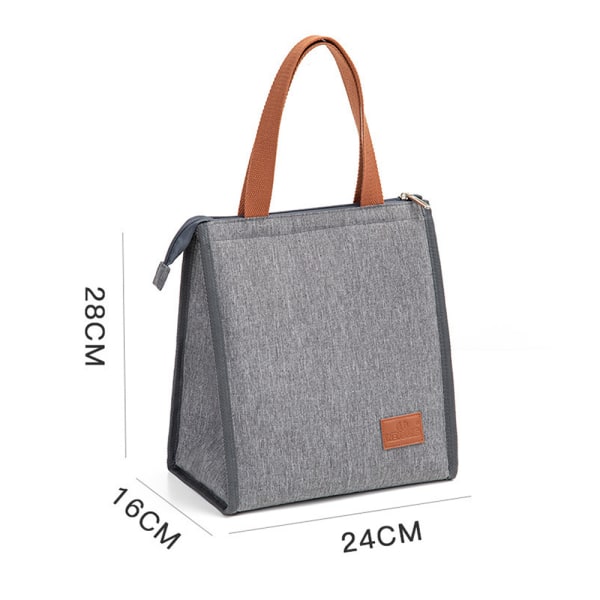 Kylbag med aluminiumfoliefoder och axelrem