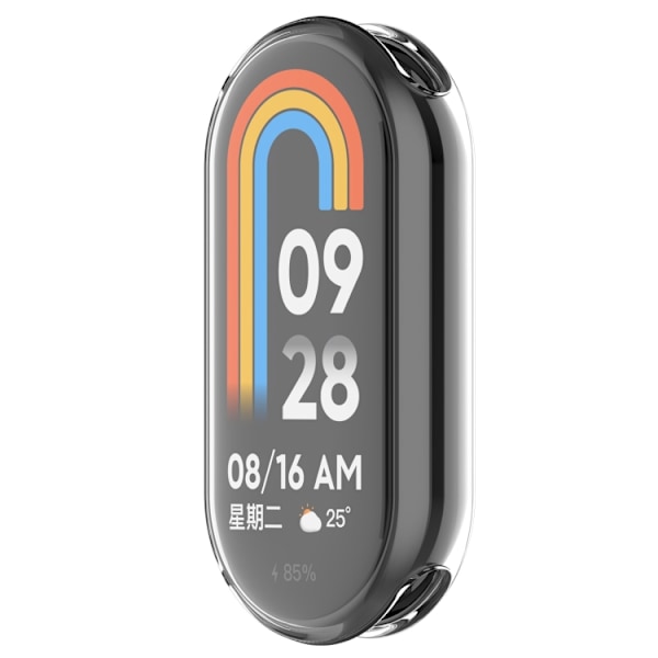 Skyddsfodral till Xiaomi Smart Band 9 - Klar/Vit