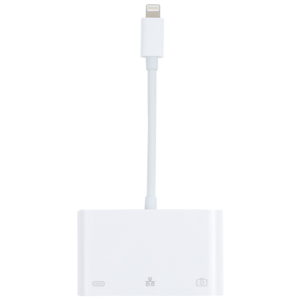 iPhone sovitin USB + 1000M Ethernet + salama