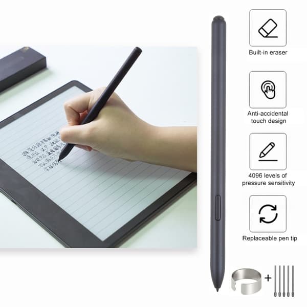 Trykfølsom styluspen med høj præcision til Samsung Tab - Sort