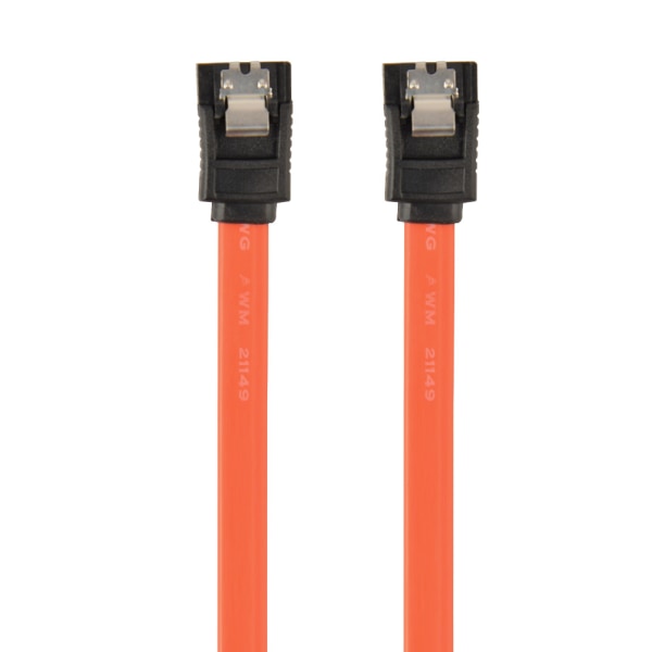 SATA III datakaapeli 30 cm – 600 Mt/s, litteä