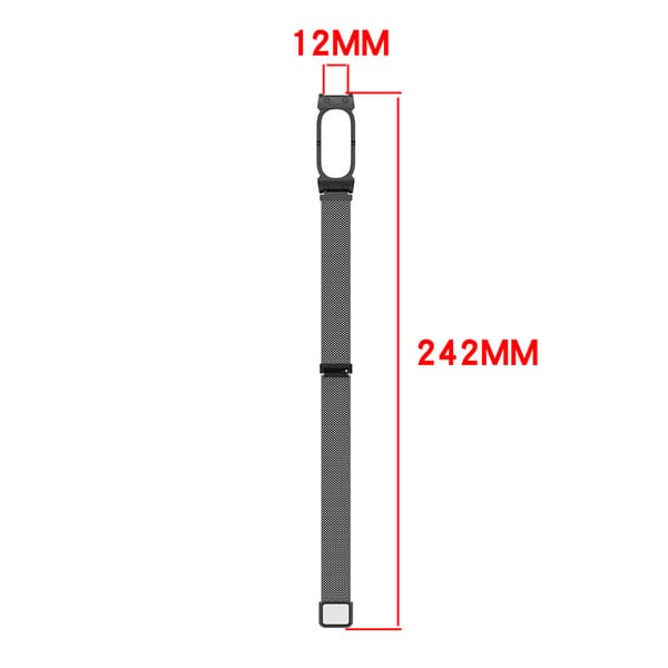 Magnetiskt klockarmband för Google Fitbit Air - Silver / Metall