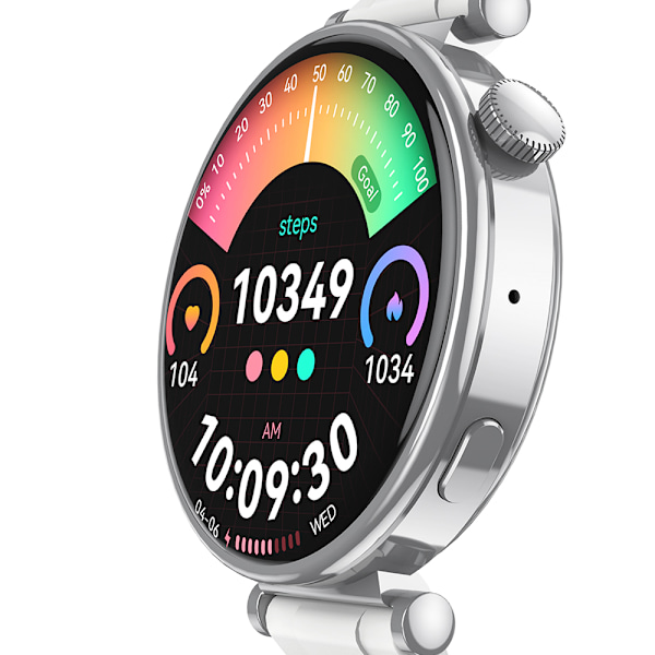 XO GT4 Mini smartwatch med 1,32" AMOLED-skärm och IP68-klassnin