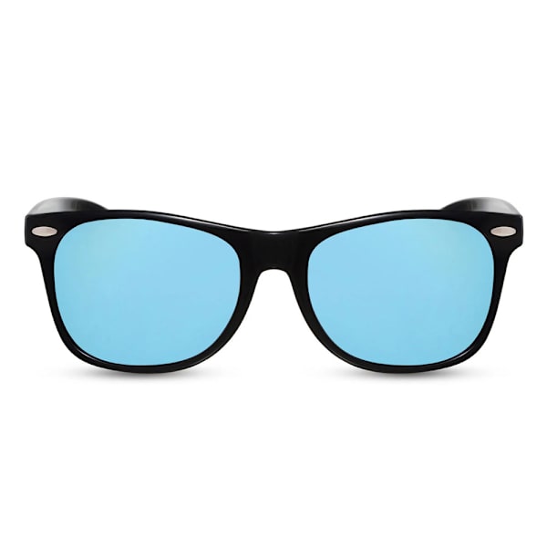 Eco-aurinkolasit - Mustat sinisellä linssillä
