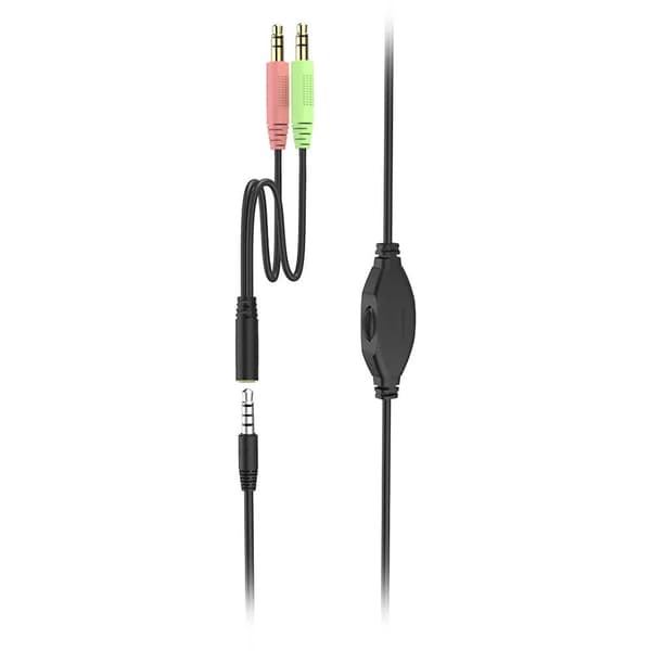 Hama HS-P150 V2 On-Ear Office Headset med 3,5 mm-stik - Sort