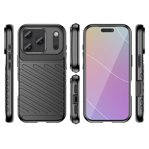 Bakskal till iPhone 17 Pro Max - Svart