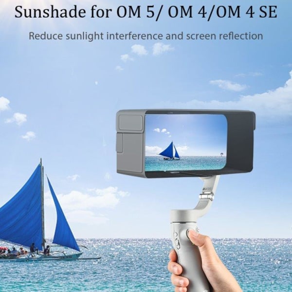 Solskærm til smartphone DJI OM 5/OM SE/OM 4 0183 Fyndiq
