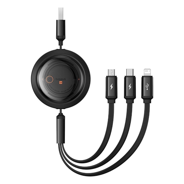 Baseus Free2Draw 100W multikabel USB til USB-C, belysning og Mi