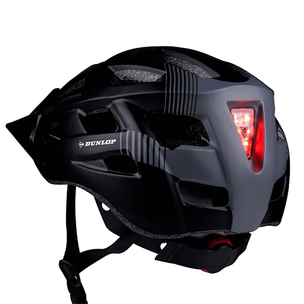 Dunlop cykelhjelm med LED 58-61 cm