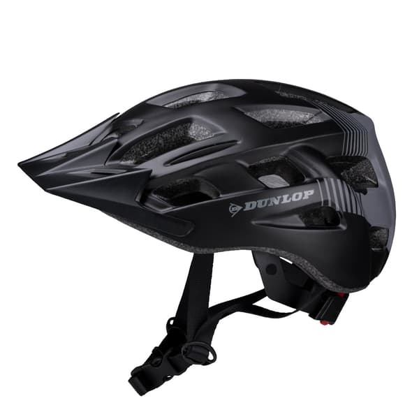Dunlop Pyöräilykypärä LED-valolla 55-58cm