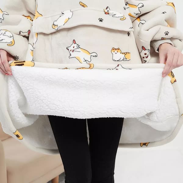 Oversized Hoodie - Katter (96cm)