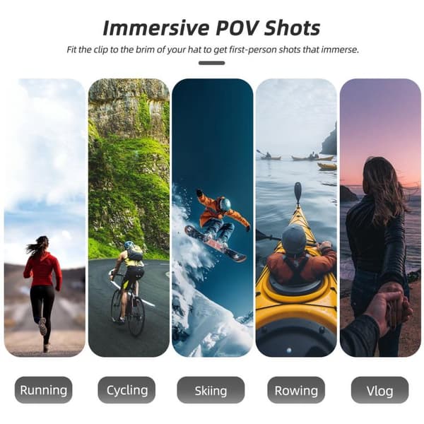 Hætteholder med justerbar rotation til DJI Osmo Nano