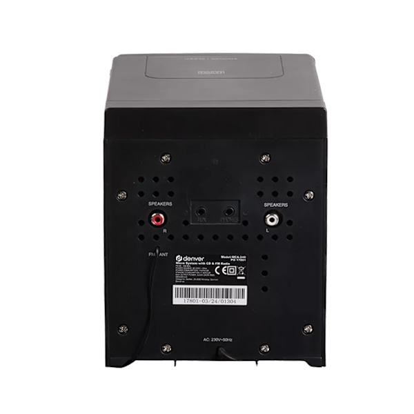 Denver MCA-240 mikrostereo med cd-afspiller og FM-radio