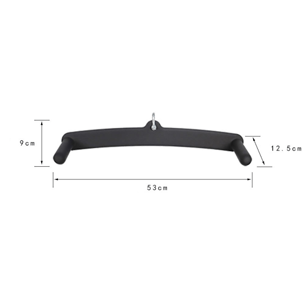 Pull down bar wide - 53 cm træningshåndtag til kabelmaskine