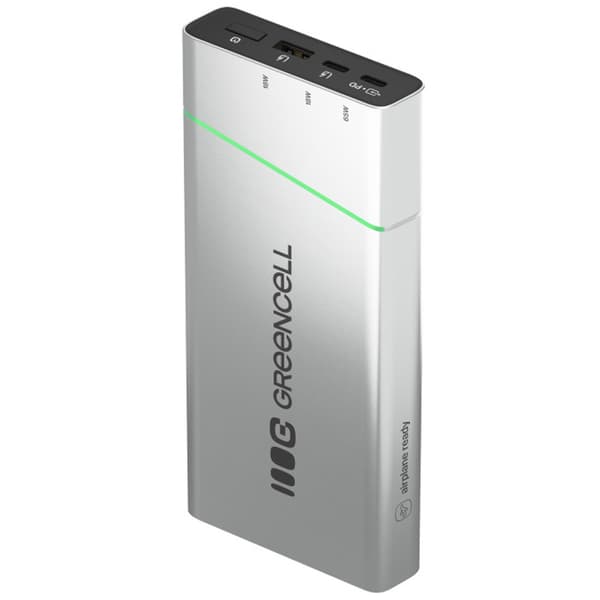 Green Cell PowerPlay Pro varavirtalähde 20 800 mAh 65 W, USB-C