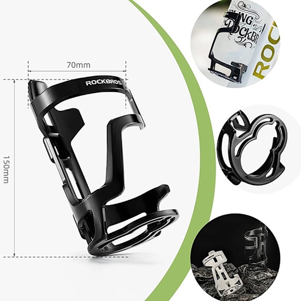 Flaskhållare till cykel med flexibel design