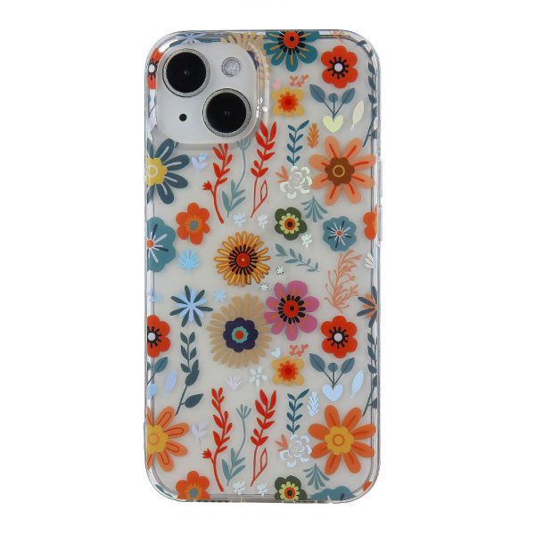 Blommigt Bakskal till iPhone 15 Pro