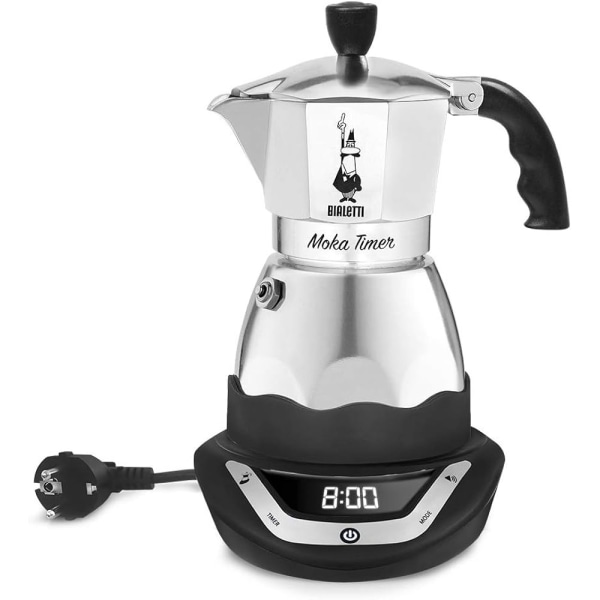 Bialetti Moka Easy Timer 6 kuppia