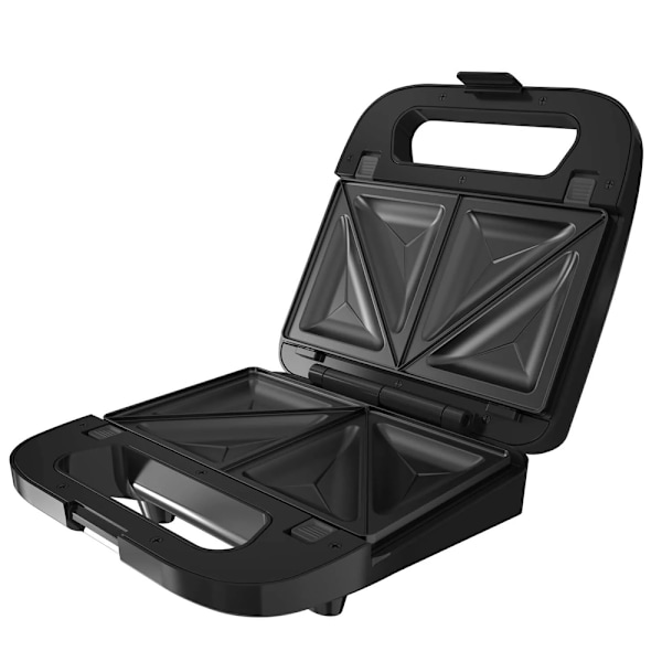 Black+Decker Smörgåsgrill Sandwich Waffle 750 W med 3 utbytbara
