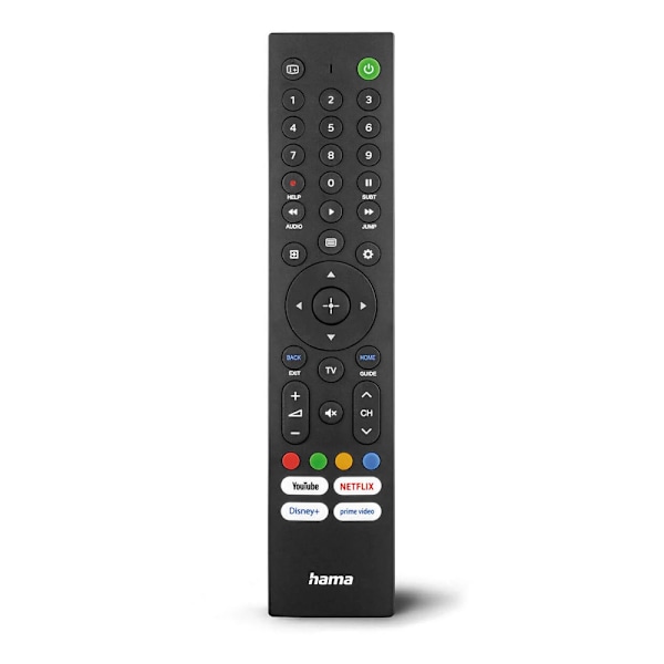 Yleiskaukosäädin Sony televisioihin, joissa on luminesenssipain musta