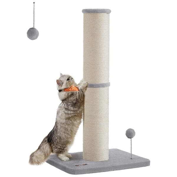 Klöspelare 85cm - Grå/beige