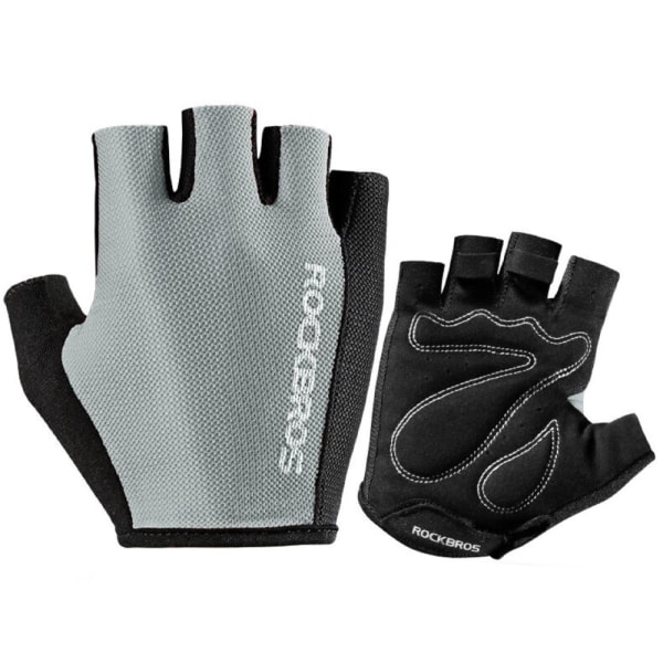 Rockbros Cykelhandskar L - Grå