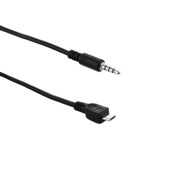 Aux-kaapeli / äänikaapeli 3,5 mm micro-USB:hen