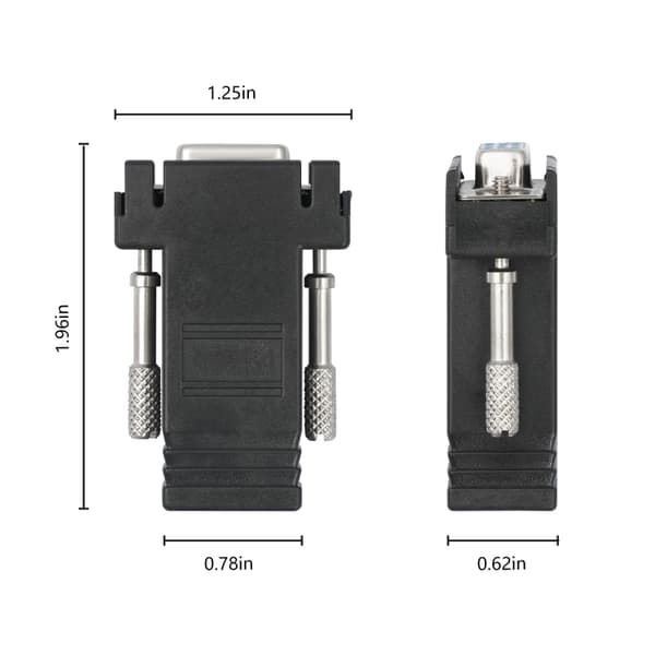 VGA-adapter Vga til netværksstik RJ45