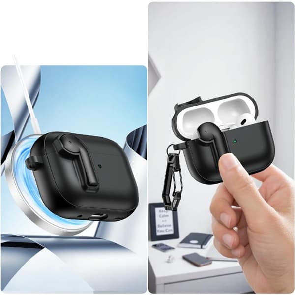 Kotelo AirPods Pro - Musta