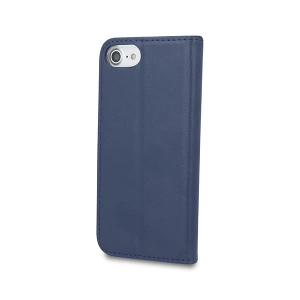 Flip-etui med stativ til iPhone 16 Plus - Marineblå