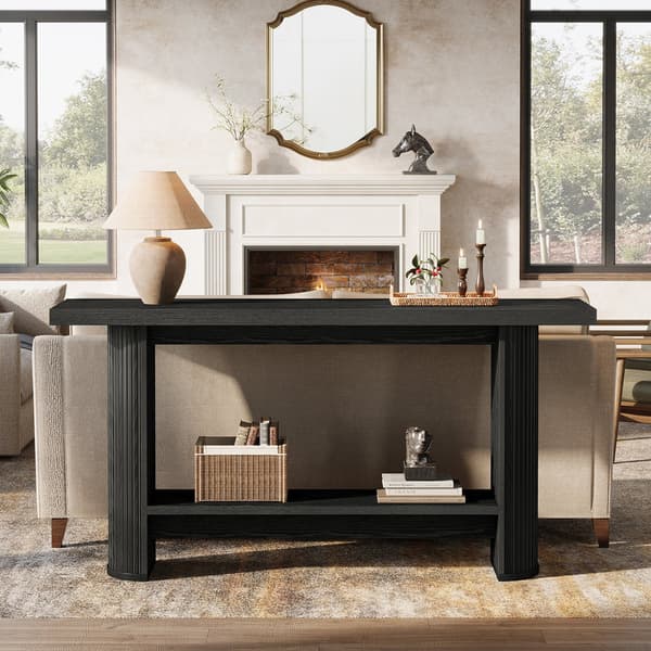 Konsolbord 140 x 30 x 80 cm / smalt hallbord / sidobord / avlas