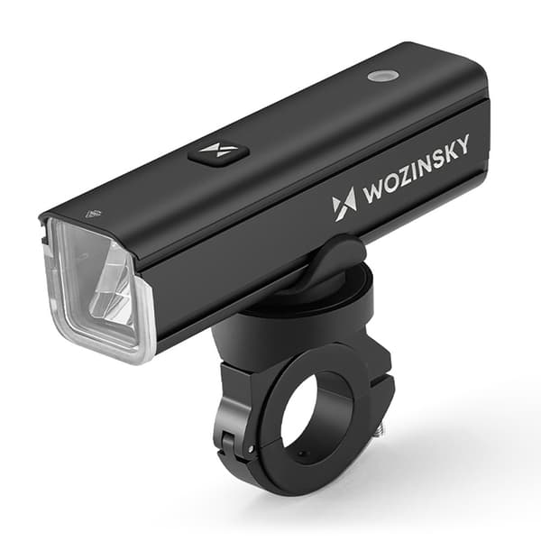Wozinsky etu- ja takapyörävalo USB-C-latauksella / pyörävalosar
