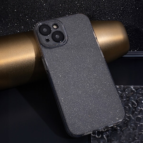 Glittrigt bakskal till iPhone 15 Pro Max