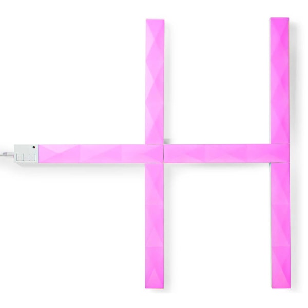 Nedis SmartLife LED væglampe - Wi-Fi, RGBIC/varm hvid