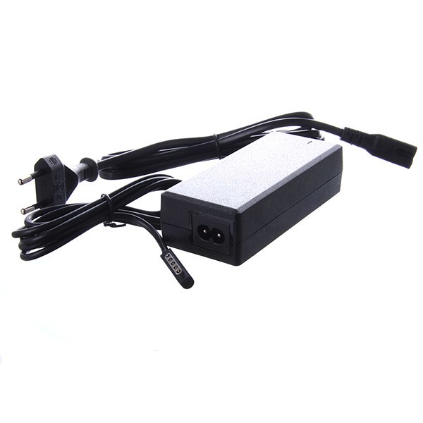 Oplader til Microsoft Surface 12 V, 3,6 A og 43 W