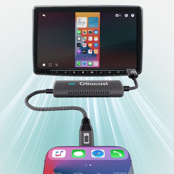 Ottocast Mirror Touch CA450-T Carplay / Android Auto Adapter /