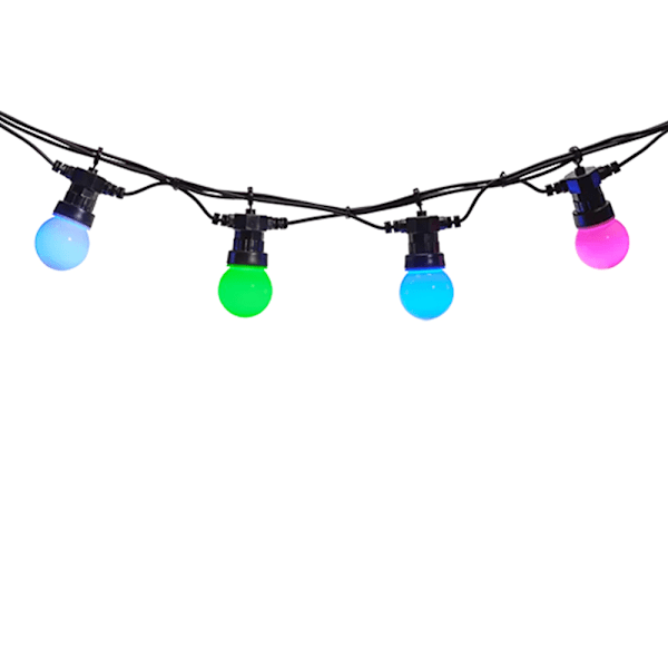Denver Smart LED Partylight SLP-510 med 10 färgjusterbara lampor